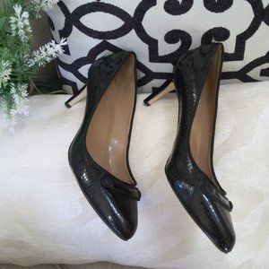 Ann Taylor Shoes - ANN Taylor BLACK Textured Heels PUMPS SZ 8M Ann Taylor Shoes - ANN Taylor BLACK Textured Heels PUMPS SZ 8M